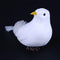 1/2PC Decorative Pigeons Artificial Feather Mini White Birds Birds Craft Foam,