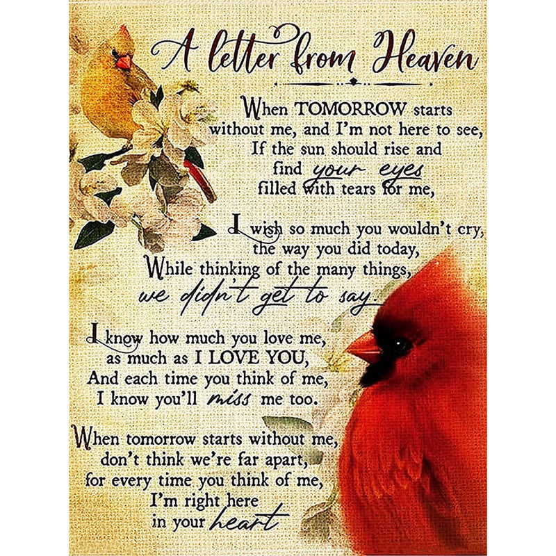 5D DIY Diamond Painting Kits Full Round Drill Picture Wall Decoration (Poster