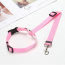 2 in 1 Pet Dog Cat Car Seat Belt Adjustable Harness Leash Travel Puppy Coll