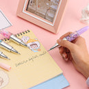 Shape Pen 0.5mm Signature Pens Glitter Gel Stationery Cartoon Ball-point Pen