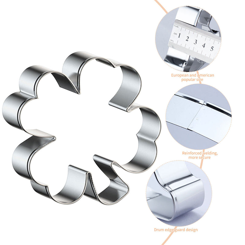 Cookie Cutter - Stainless Steel Biscuit Cutters for St. Patricks Day Irish Party