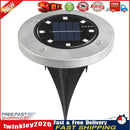 8LED Solar Underground Light Waterproof Color Changing Garden Buried Lamp Newly