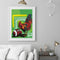 Painting By Numbers Kit Frameless DIY Rugby Rooster Hand Painted Canvas Artwork