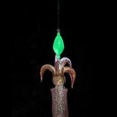 Hard Bait Luminous Squid Jig Hook 50.6g Octopus Fishing Tackle (Green)