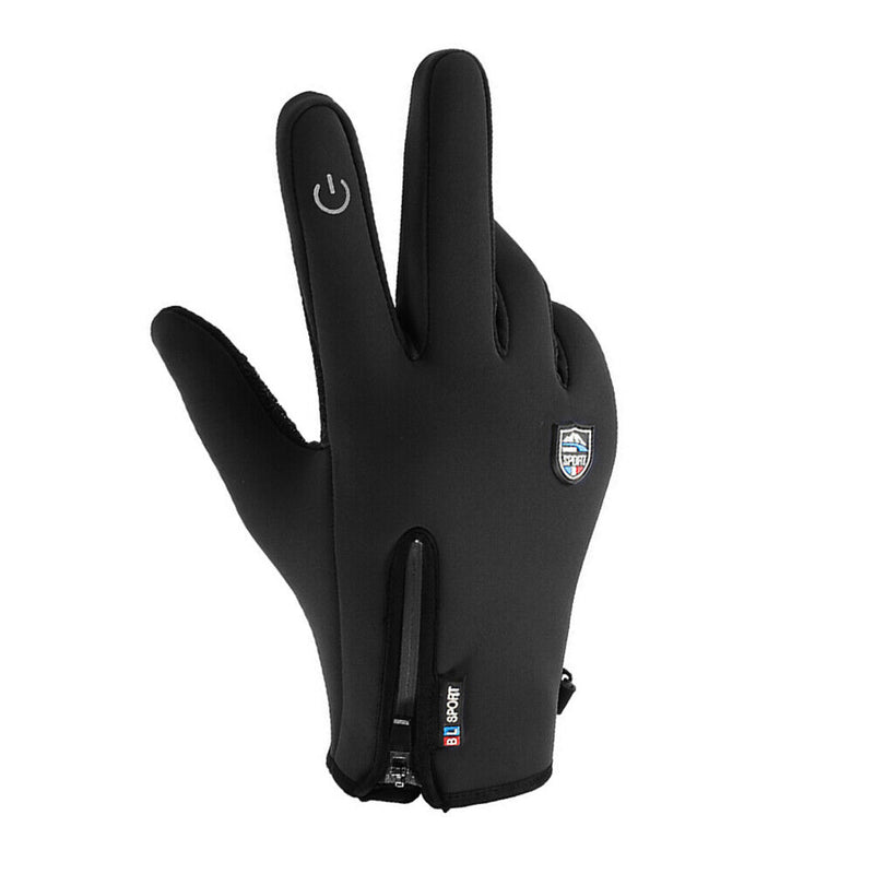 Winter Cycling Gloves Bicycle Touch Screen Full Finger Waterproof Skiing Center