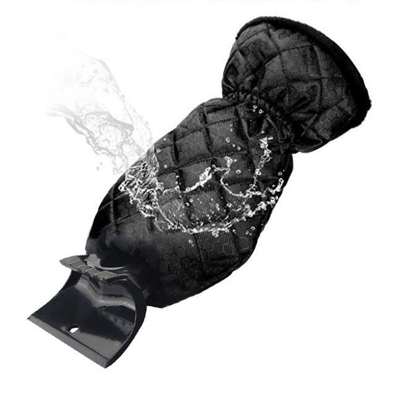 Car Windscreen Snow Scraper+Warm Glove Auto Winter Windshield Ice Remover Sho