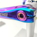 M18 Mountain Bike Hollow Crank Cap Colorful Bicycle Crankset Chainwheel Cover