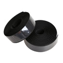 1 Pair Cycling Bike Black Non-slip Handlebar Tape Wrap with 2 Bar Plugs
