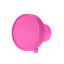 Outdoor Travel Silicone Retractable Tumblerful Collapsible Bottle(Pink)