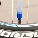 2pcs Bicycle Valve Lights Portable Vibration Sensor Valve Cap Warning Light Lamp