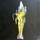 9pcs 4cm that attracts with worm soft shrimp fishing bait artificial bait hooks