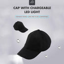 5 LED Light Flashlight Cap Fishing Jogging Night Walking Cycling Baseball H