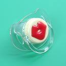 3PC Baby Pacifiers Silicone Funny Baby Nipples Teeth Soothers Pacifiers