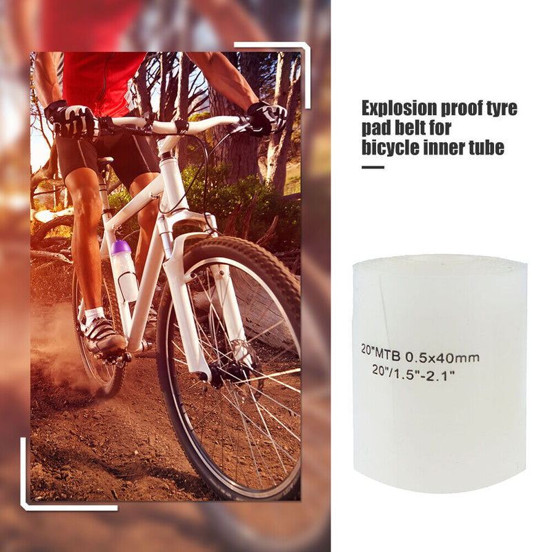 2pcs MTB Puncture-proof Protection Pad Bicycle Repair Kit for 20 inch Wheel