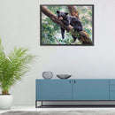 5D DIY Diamond Painting Black Bear Full Round Drill Wall Home Decoration Cr