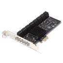 16 Port PCIE Expansion Card Controller PCIe X1 SATA3.0 Adapter 6Gbps for PC