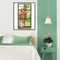 Partial Cross Stitch Cotton Needlework Kit Printed Red Leaves Decor Handicraft