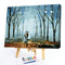 Hand Painted Artwork Frameless DIY Raining Lovers Painting By Numbers Picture