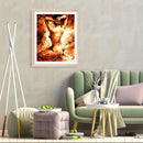 Painting By Numbers Kit DIY Naked Woman Hand Painted Canvas Oil Art Picture