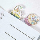 30Pcs/lot Cute Funny Cat Bookmark Paper Cartoon Animals K7H0 Bookmar X6F8