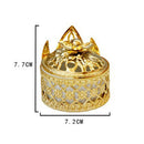 Home Decor Arab Style Censer Holder Tower Metal Incense Burner Incense Burners
