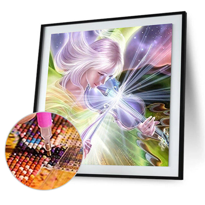 Beautiful Girl 5D Diamond DIY Painting Craft Kit Home Decor