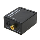 Analog L/R to Digital SPDIF Coaxial Coax RCA & Optical Toslink Audio Conver