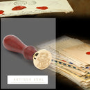 Scrapbooking Album Decor Craft Sealing Wax Stamp DIY Plants Pattern Seal St