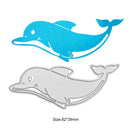 Demiawaking Dolphin Punching Stencils - DIY Metal Card Crafting Stencils