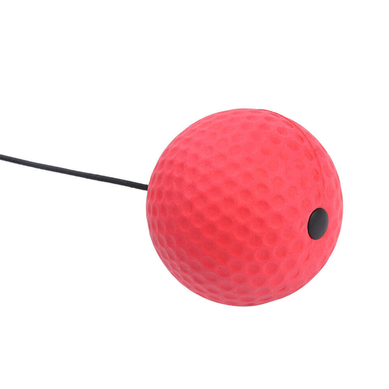 Boxing Ball MMA Muay Thai Raising Eyes Hands Reaction Speed Ball with Headband