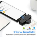 USB Type c Smart Card Reader memory ID Bank EMV electronic DNIE dni citizen sim