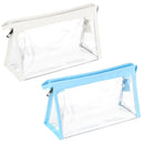 Capacity Organizer Zipper Cosmetic Storage Pencil Case Pen Bag Makeup Pouch