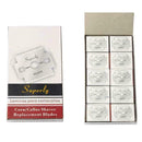 100Pcs/Unit Foot Care Pedicure Machine Callous Hard Skin F6C2 Shaver-Blades C5K7