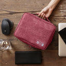 Daily Travel Gadget Wires Storage Bags Waterproof Data Cable Organizer Pouch