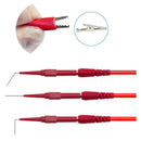 Durable Multimeter Test Lead Kit Test Probe Set U-shaped Plug Test Tools Set