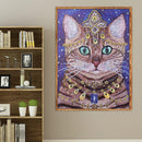 5D DIY Special Shaped Diamond Painting Noble Cat Cross Stitch Embroidery