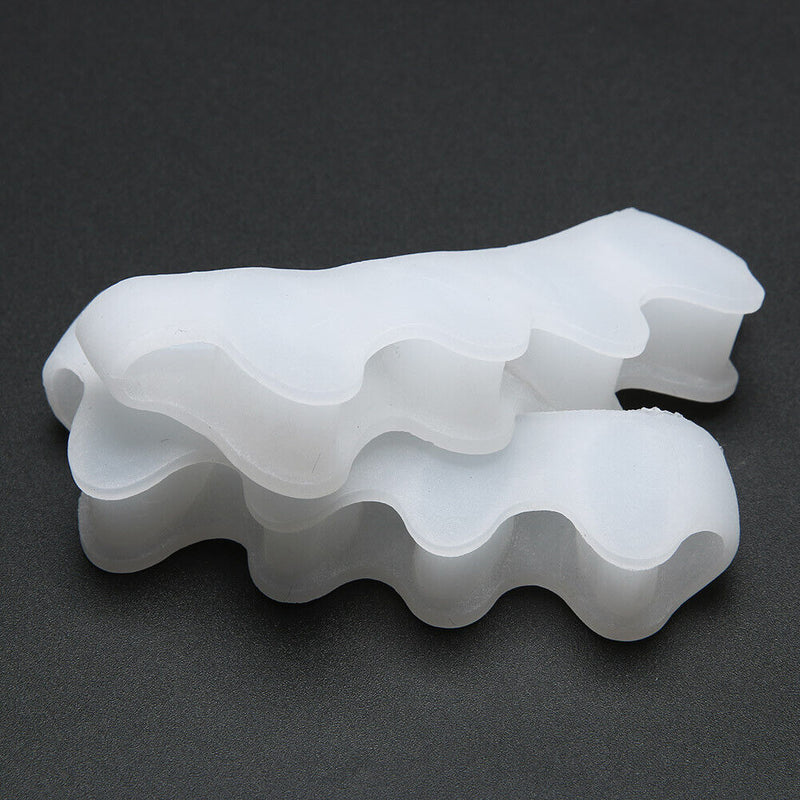 Silicone Foot Care Gel Bunion Protector Toe Separators Correctors Hallux