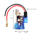 12V Cigarette Lighter Assembly Car Motorcycle Boat Power Socket Plug (Blue)