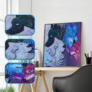 5D DIY Special Shaped Diamond Painting Horse Cross Stitch Embroidery Mosaic