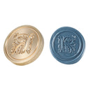 Wax Seal Stamp, Camino Pattern Seal for Envelopes, Wedding, Wine Packages (A-Z)