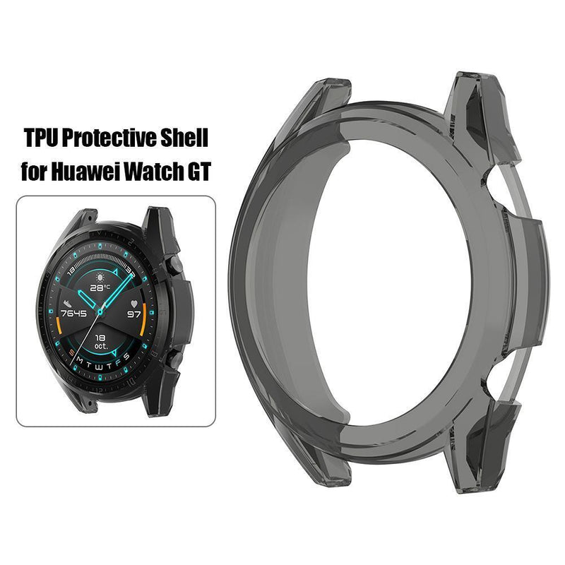 TPU Protective Case Protector Cover for Huawei Watch GT2/GT 46mm (Black)
