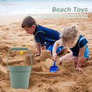#A Silicone Soft Beach Toys Digging Sand Tool Container for Parent-child Water