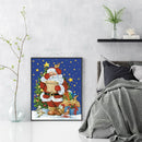 #A Santa Claus 5D DIY Diamond Painting Kits Full Round Drill Wall Rhinestone Dec