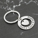 Heart Thank You Teacher Keyring Key Chain Teacher's Day Gift Teachers Keychain