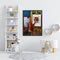 Frameless Oil Paint By Numbers DIY Cat Tiger Picture Craft Kits for Bedroom