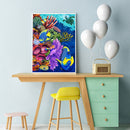 5D Diamond Painting Fish Full Square Drill Rhinestone DIY Wall Art Animal Sets