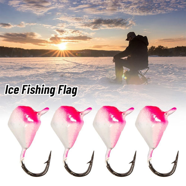 Walleye Jigging AD-Sharp Eggs Shaped Winter Ice Fishing Lure Lead Hard Hook