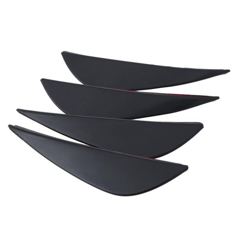 4PCS/Set Universal Car Styling Decoration Accessories Front Bumper Stickers Trimming