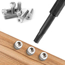 10pcs 50mm Hexagonal Drill Bits S2 Steel Magnetic Electric Screwdriver Bit