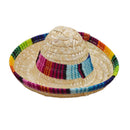 Costume Dog Supplies Sombrero Pet Straw Hat Pet Ornaments Mexican Straw Cap&